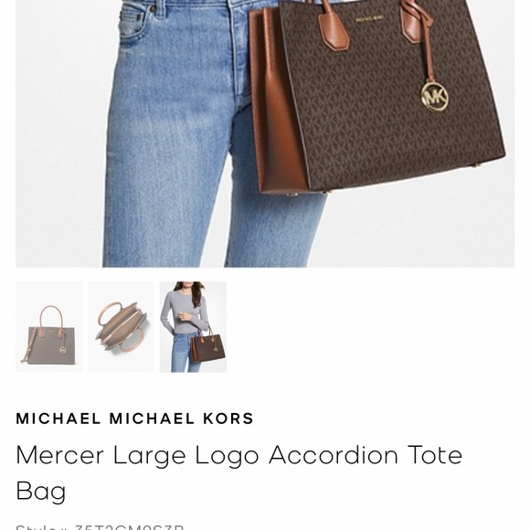 Michael Kors Large Mercer tote - Picture 6 of 9